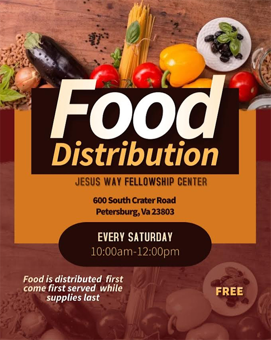 Food Giveaway flyer