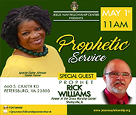 Prophetic Service flyer